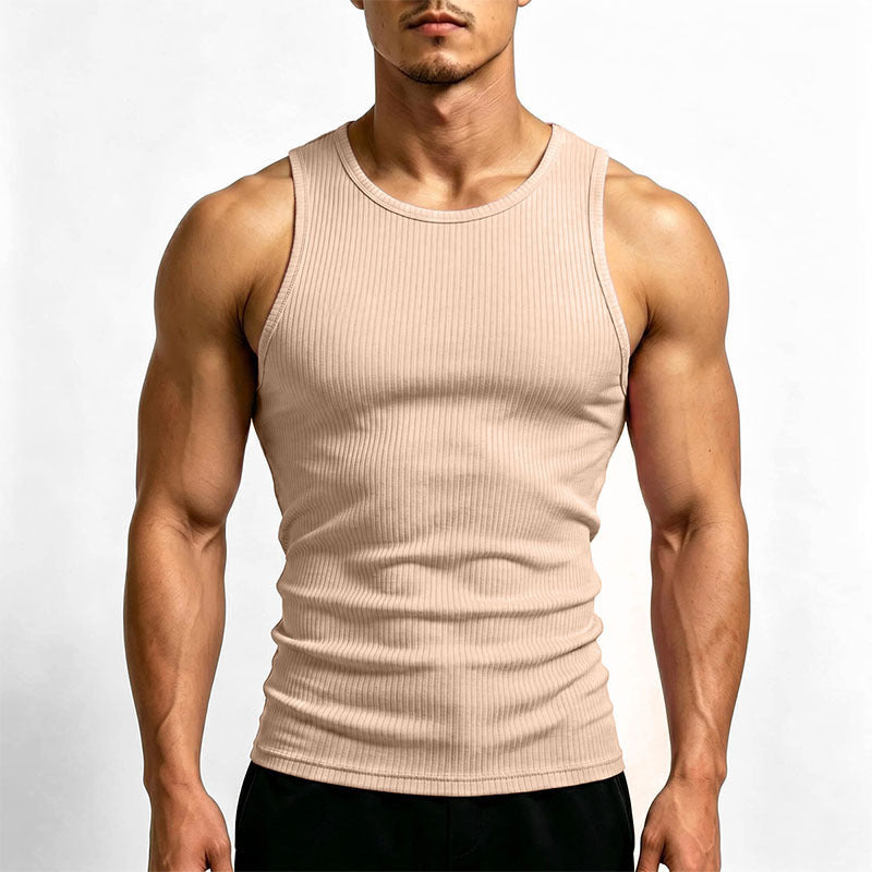Haut sport sans manches pour hommes
