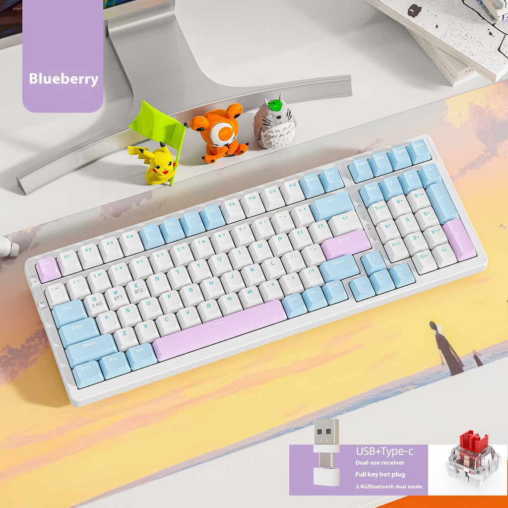 Clavier mécanique bimode sans fil Bluetooth