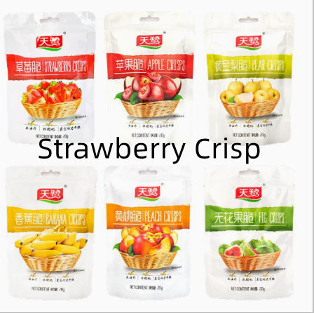 Crisps de fruits séchés en bonne santé Petites collations pour les rassemblements occasionnels