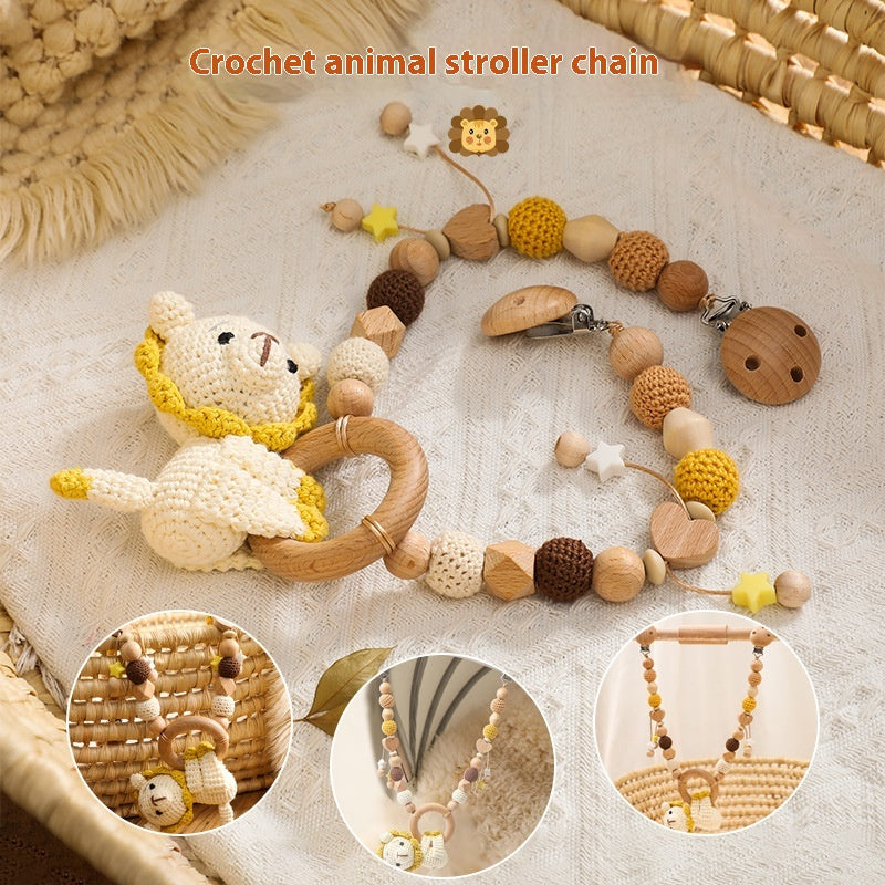 Baby Crib suspension Bunny Music Car Poupée Pendentif Jouet Nibbling