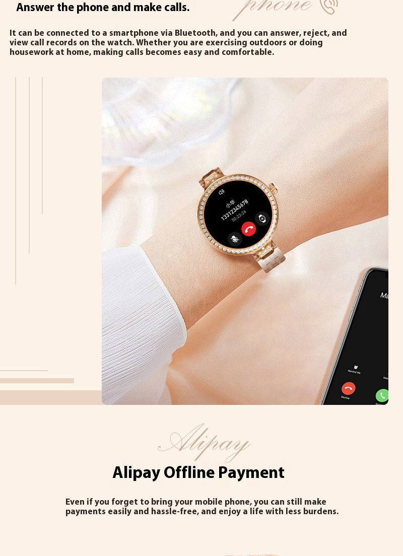 Surveillance de la santé Sports Record Women's Smart Watch