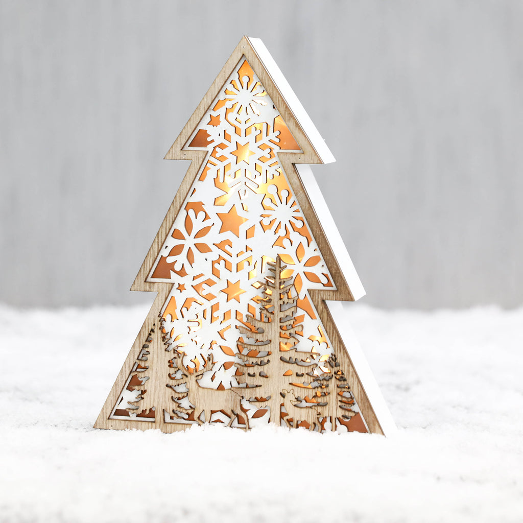 Décorations d'éclairage d'arbre de Noël
