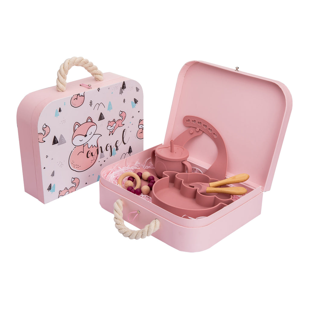 Ensemble de vaisselle pour nouveau-né Baby Silicone Bowl