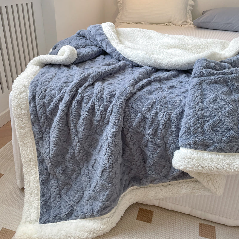 Couverture de lancer de Sherpa réversible 1PC