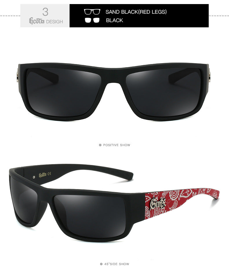 Lunettes de soleil Polarisées Hip-hop Fashion