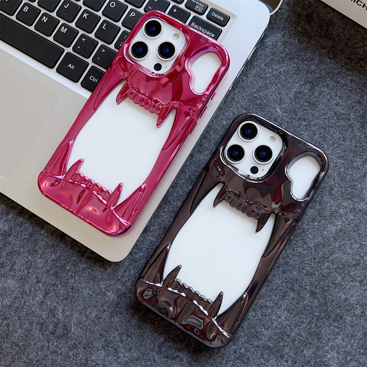 Tiger-Tooth Phone Case with 15 Cutouts