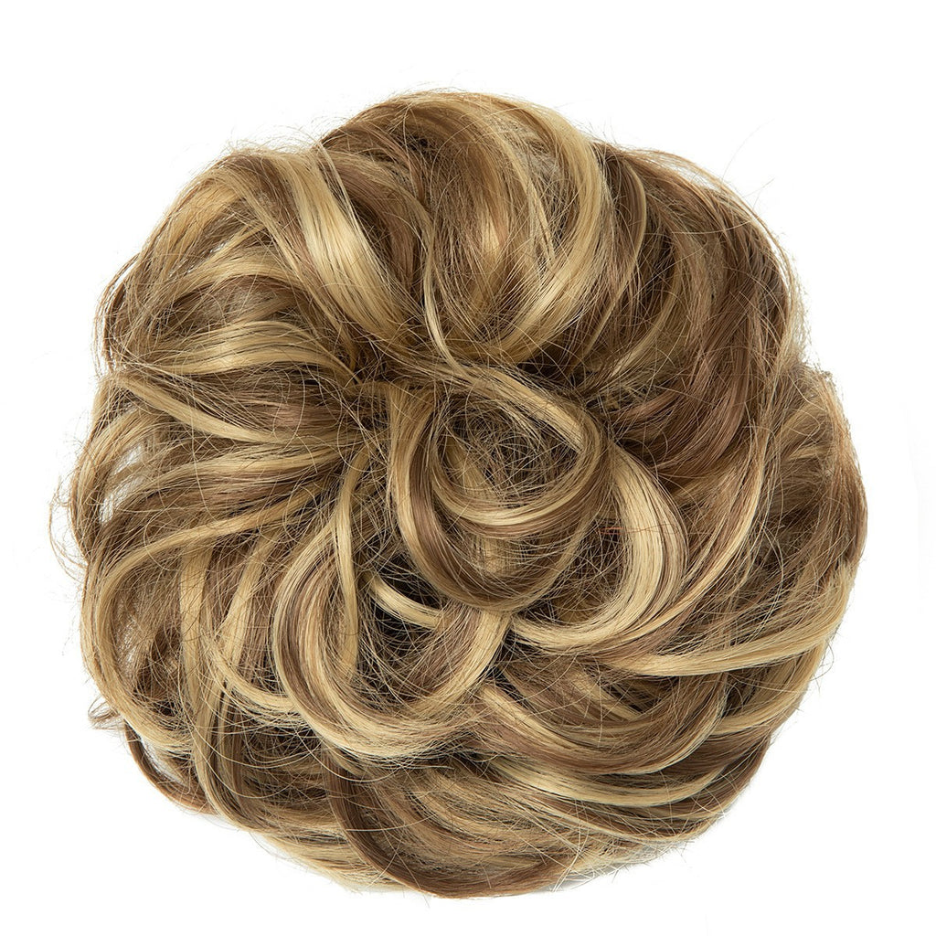 Haute température Cheveux de soie Tie femmes Bun élastique bande de cheveux