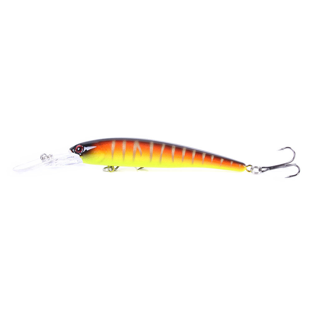 Slow Sinking Mino 12.5cm 11g Biomimetic Long Range Minnow Lure Bait