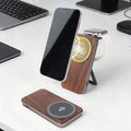 Chargeur magnétique de bureau pliable en alliage d'aluminium pour téléphones et Smartw