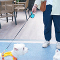 Corde de maintien automatique des mains de chien rétractable