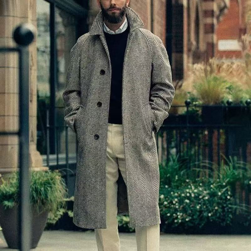 Manteau de laine de cachemire décontractée, souple
