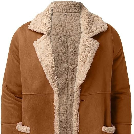 Veste rembourrée intégrée en fourrure pour homme de mode