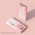 66W est livré avec 3 fils Super Fast Charge 20000mAh Power Bank Grande Puissance Mobile