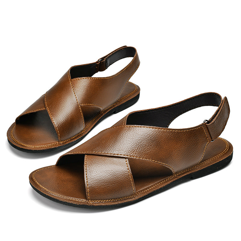 Sandales en plein air de plage pour hommes - Chaussures légères pour la marche et le V