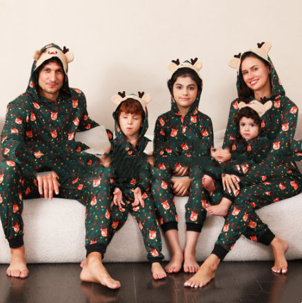 Composition de Noël en famille avec impressions