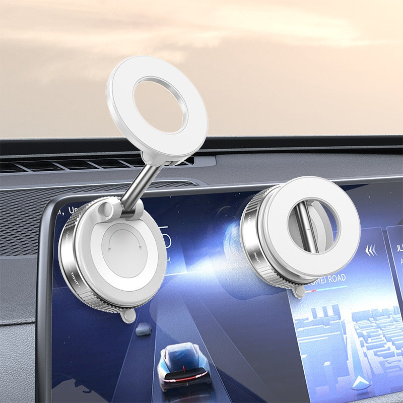 Vacuum Rotational Magnetic Car Phone Mount