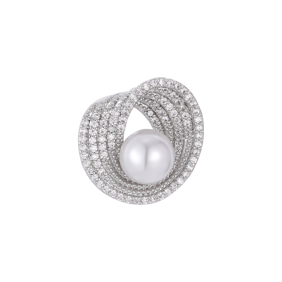 Boucles d'oreilles à pointes géométriques à pointes en diamant de Zircon micro incrustées