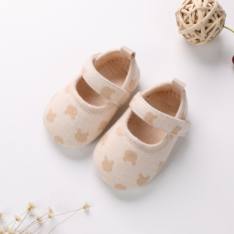 Chaussures pour tout-petits en coton antidérapant
