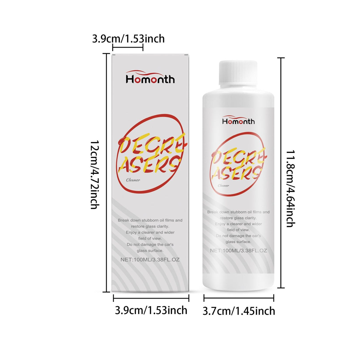 HOMONTH Automotive Glass Film Cleaner