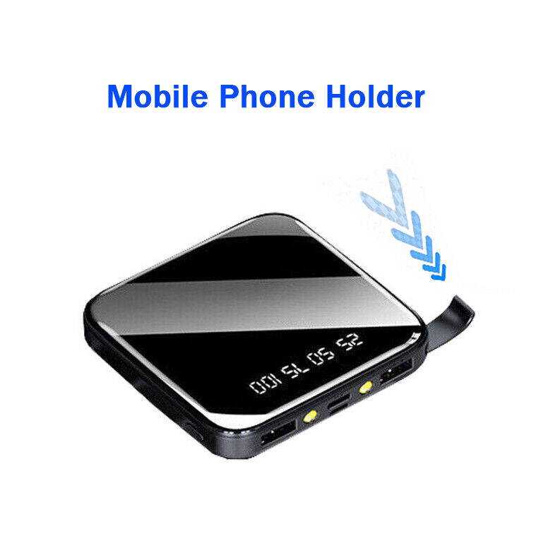 10o00mAh Power Bank Portable Fast Charger Batterie Pack 2 USB pour téléphone portable