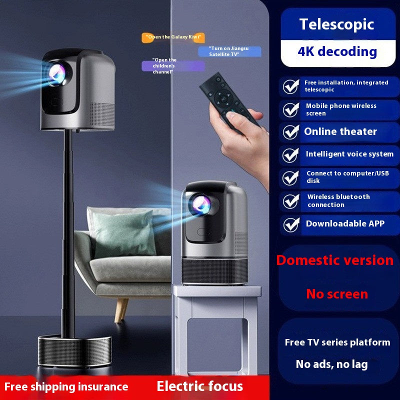 Projection Smart Phone Projection Écran Miniature Portable