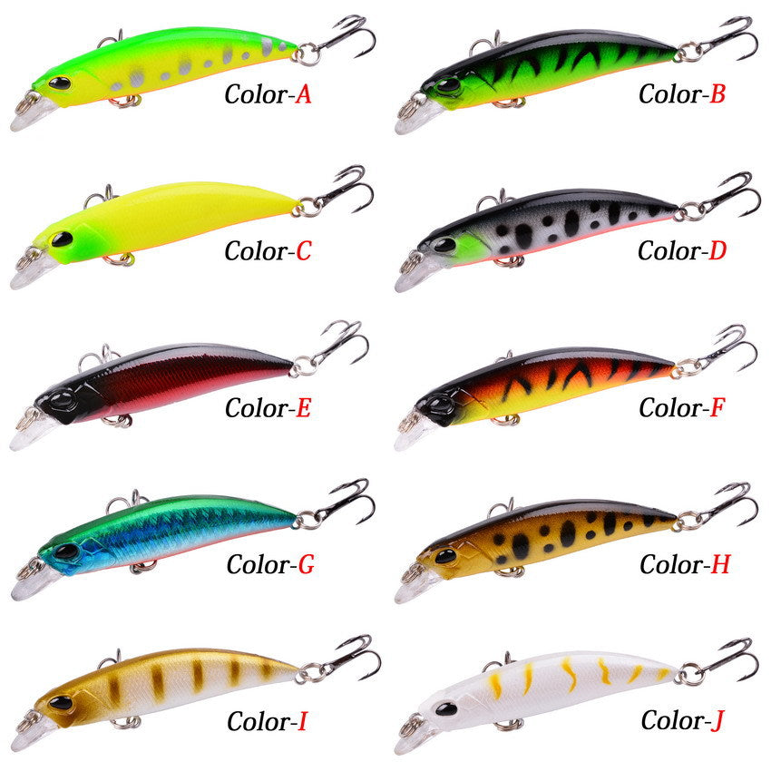 6.8cm Sinking lent Blackfish Simulation Bait
