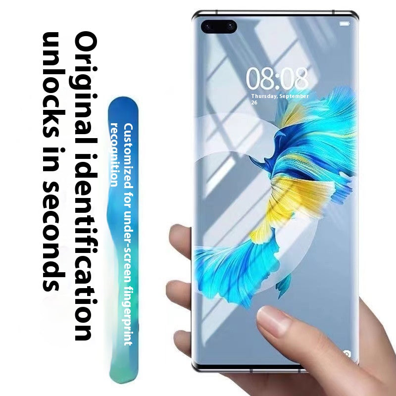 Film trempé Uv Full Glue Light Curing Film Applicable