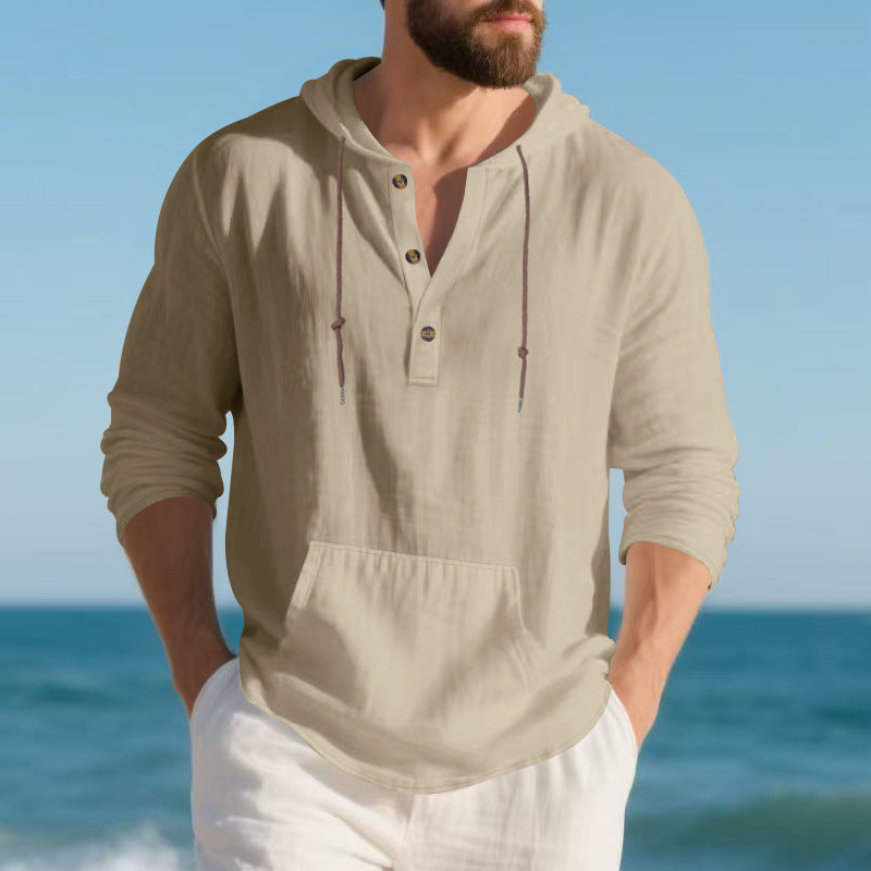 T-shirt à manches longues pour hommes
