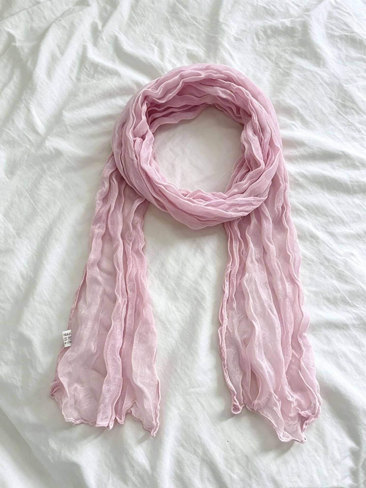 Femmes Versatile Solid-colore Cable-knit mince écharpe chaude pour le printemps et l'automne