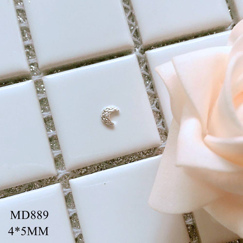 Bijoux simples en alliage de ongles non diamant