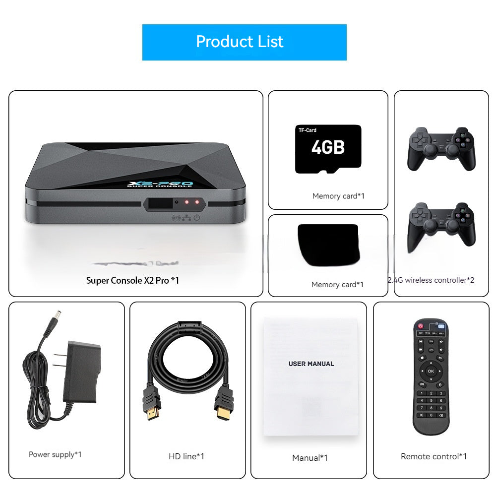 Accueil Vidéo Trois Système Intégré Jeu Boîte de configuration