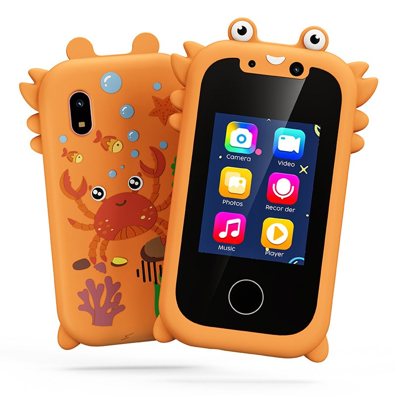 Téléphone à écran tactile double caméra pour les enfants pour l'éducation précoce