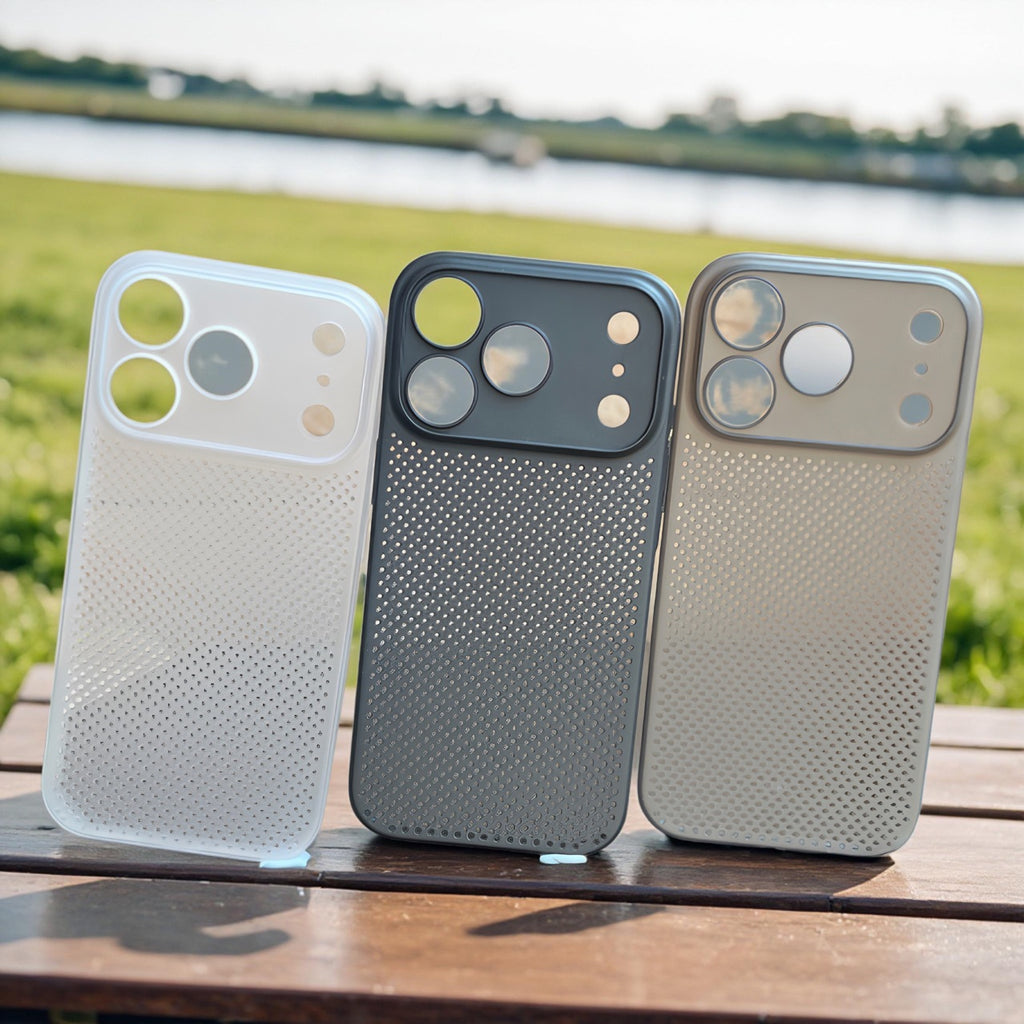 Refroidissement des senteurs de glace anti-empreintes douces PP Phone Case