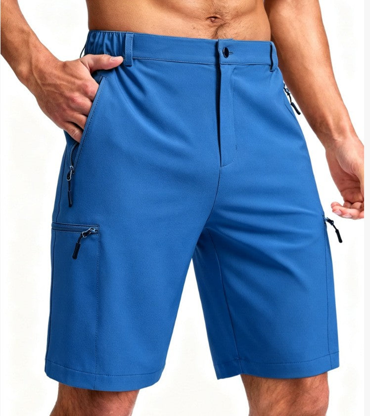 Hot-Selling hommes Quick-Dry Respirant Sports de plein air Travail Casual Short avec Poc multiple