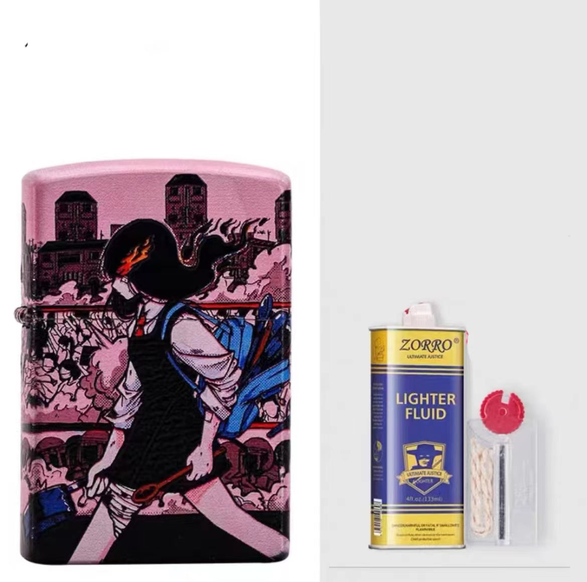 Kerosene Lighter Essence anti-vent Roue de broyage Élément secondaire Niveau d'apparence élevé