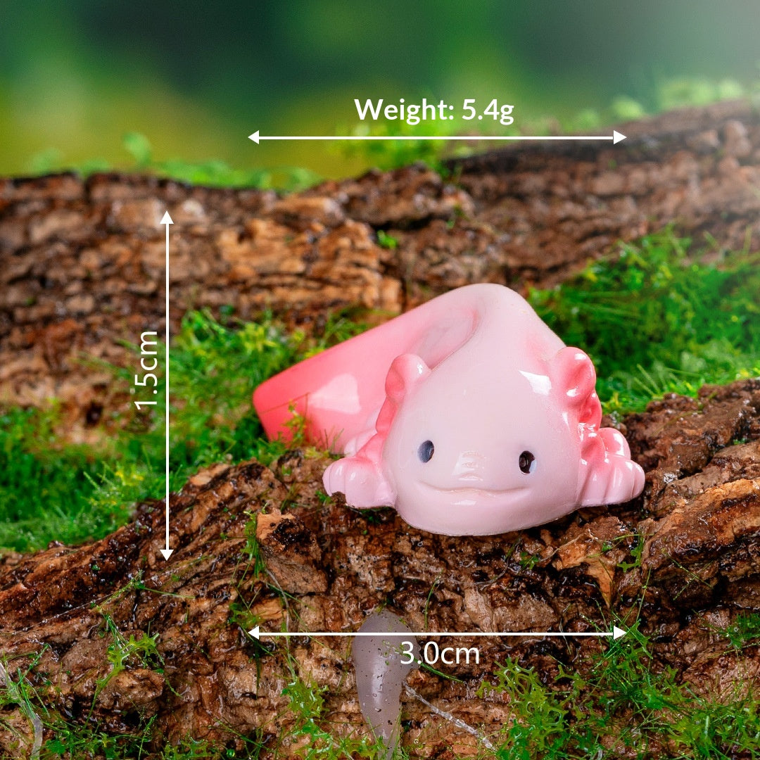 Mignon Adorable petit salamandre Bureau Ornement