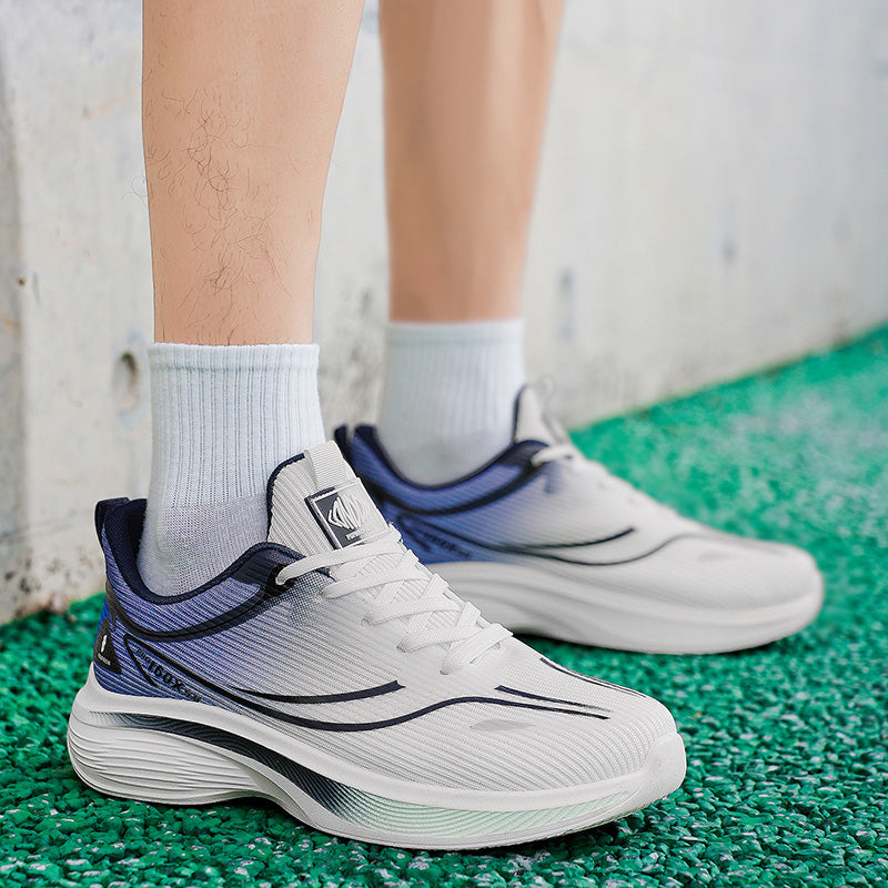 Été Hommes Fly Knit Mesh Papa Sneakers