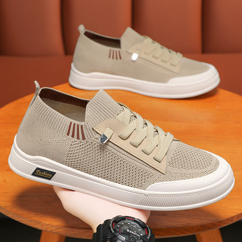 Chaussures en toile casual style coréen pour hommes