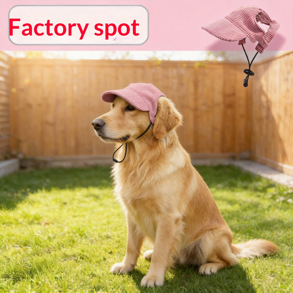 Chapeau de soleil pour animaux d'usine simple et élégant