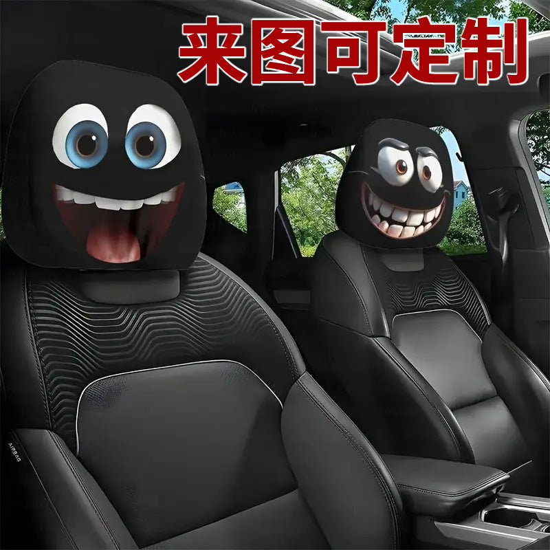 Siège auto avec une personnalité unique et bizarre