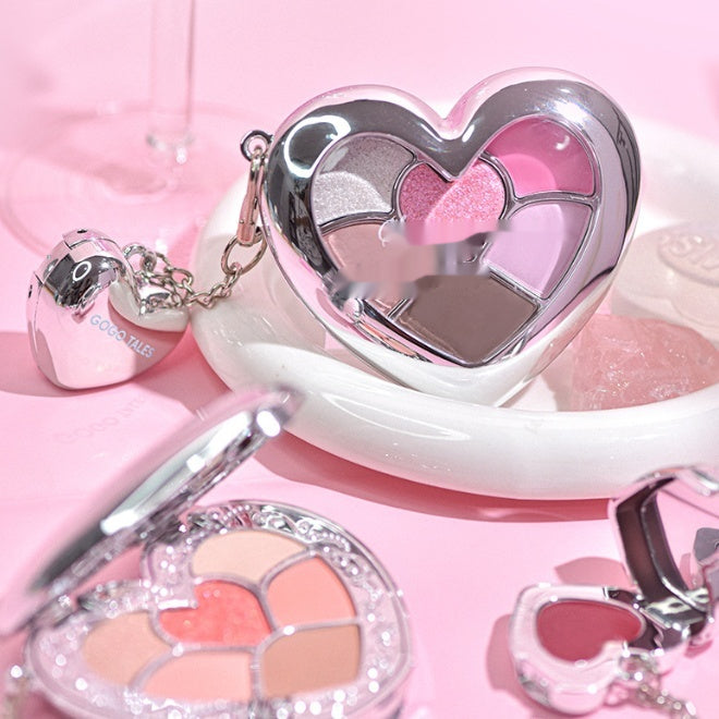 Palette à paupières et lèvres pour maquillage naturel quotidien