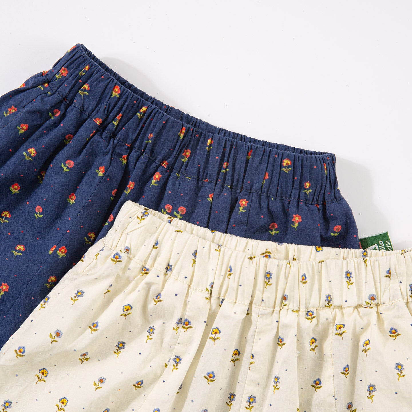 Enfants Été Floral Casual Pantalon large jambe Cotton pantalons perdus