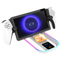 Base de charge de machine de jeu de streaming avec coloré