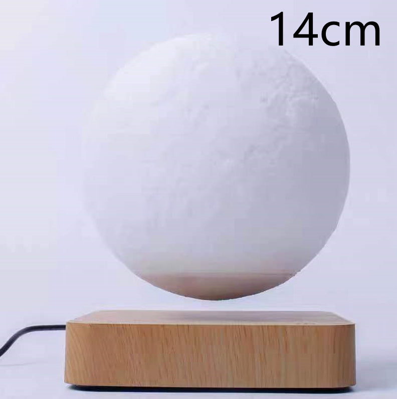 Lampe de table magnétique Lune Lumière impression 3D Planète Lumière de nuit