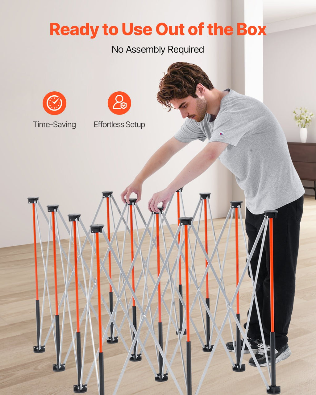 Support de travail pliable portatif 6.12 X 4.14ft Support de travail collapsible 4500lbs Capacité