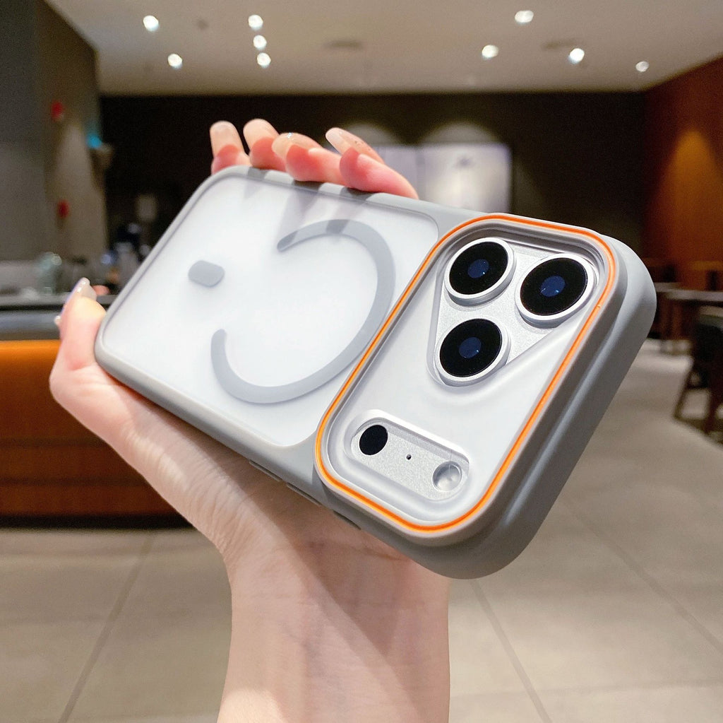 Smartphone grand écran magnétique Matte cas résistant à la goutte