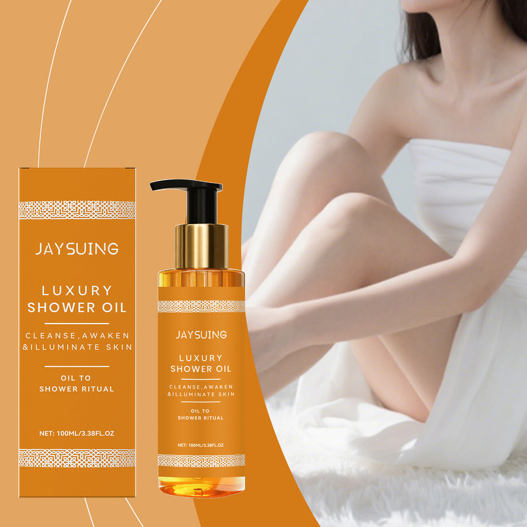 Jaysuing huile de bain du corps est frais et agréable
