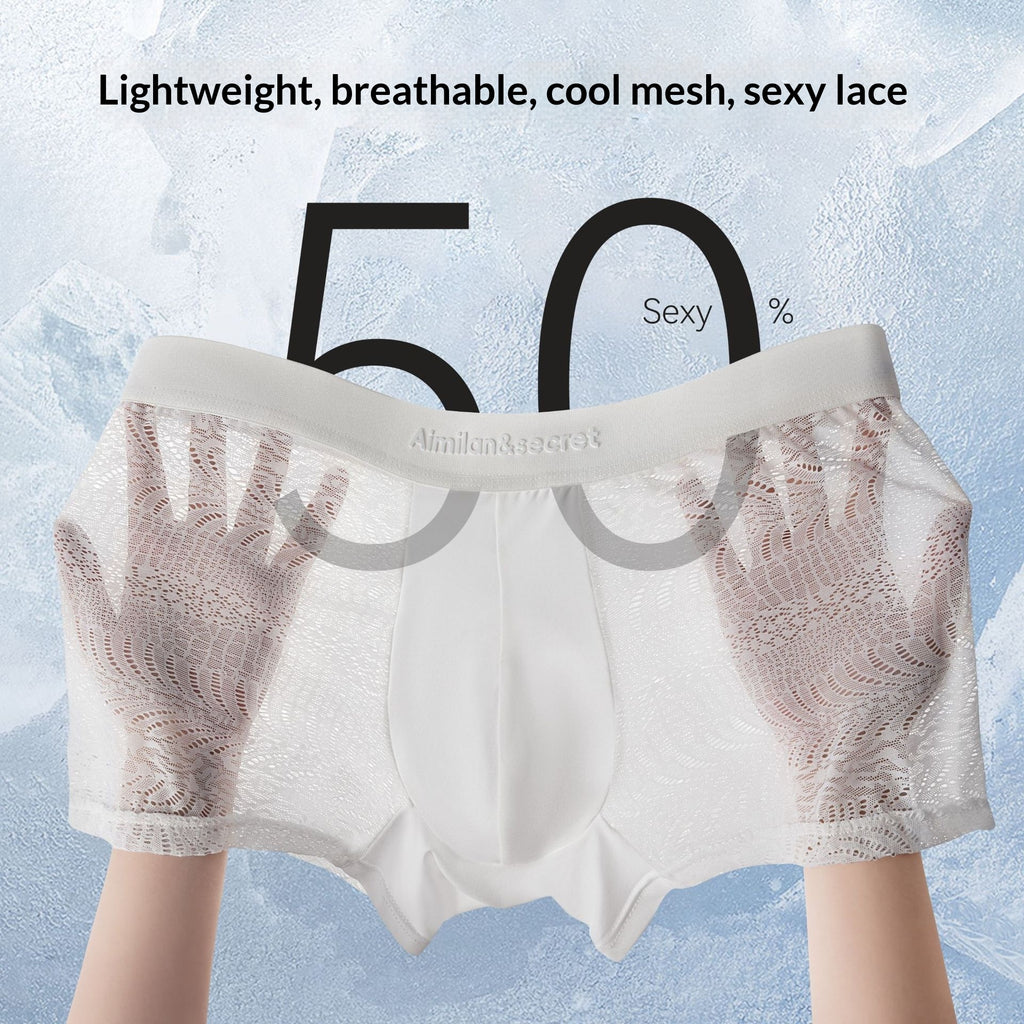 Sous-vêtements pour hommes en silex de glace