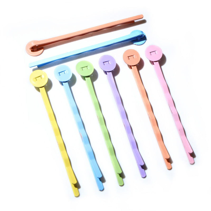 Candy Color Band Plateau Clip Internet Célébrité Petit épingle à cheveux Handmade Accessoires de cheveux 14g