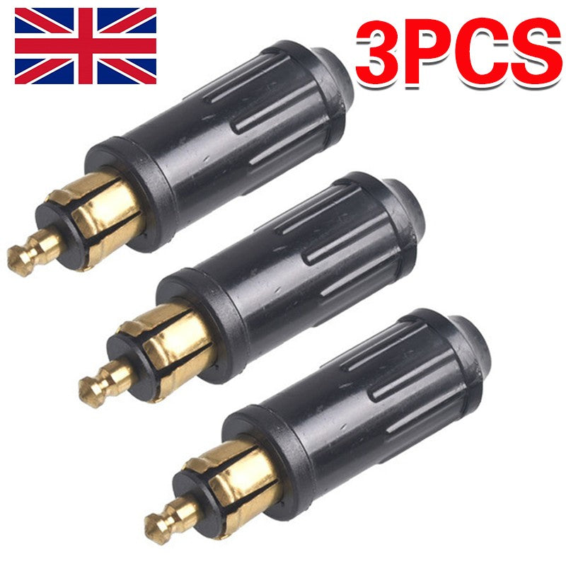 3 X 12v 24v DC Hella Type BMW Ou Scania Accessory Power Plug DIN Plug